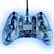Back. PDP - Afterglow AX.1 Controller for Xbox 360 - Blue.