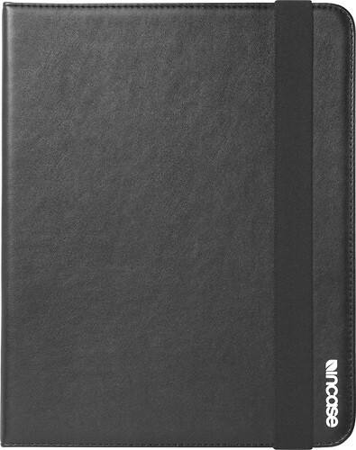 Front Standard. Incase - Book Jacket for Apple® iPad™ - Black.