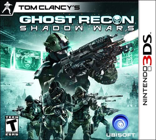 Front Standard. Tom Clancy's Ghost Recon: Shadow Wars - Nintendo 3DS.