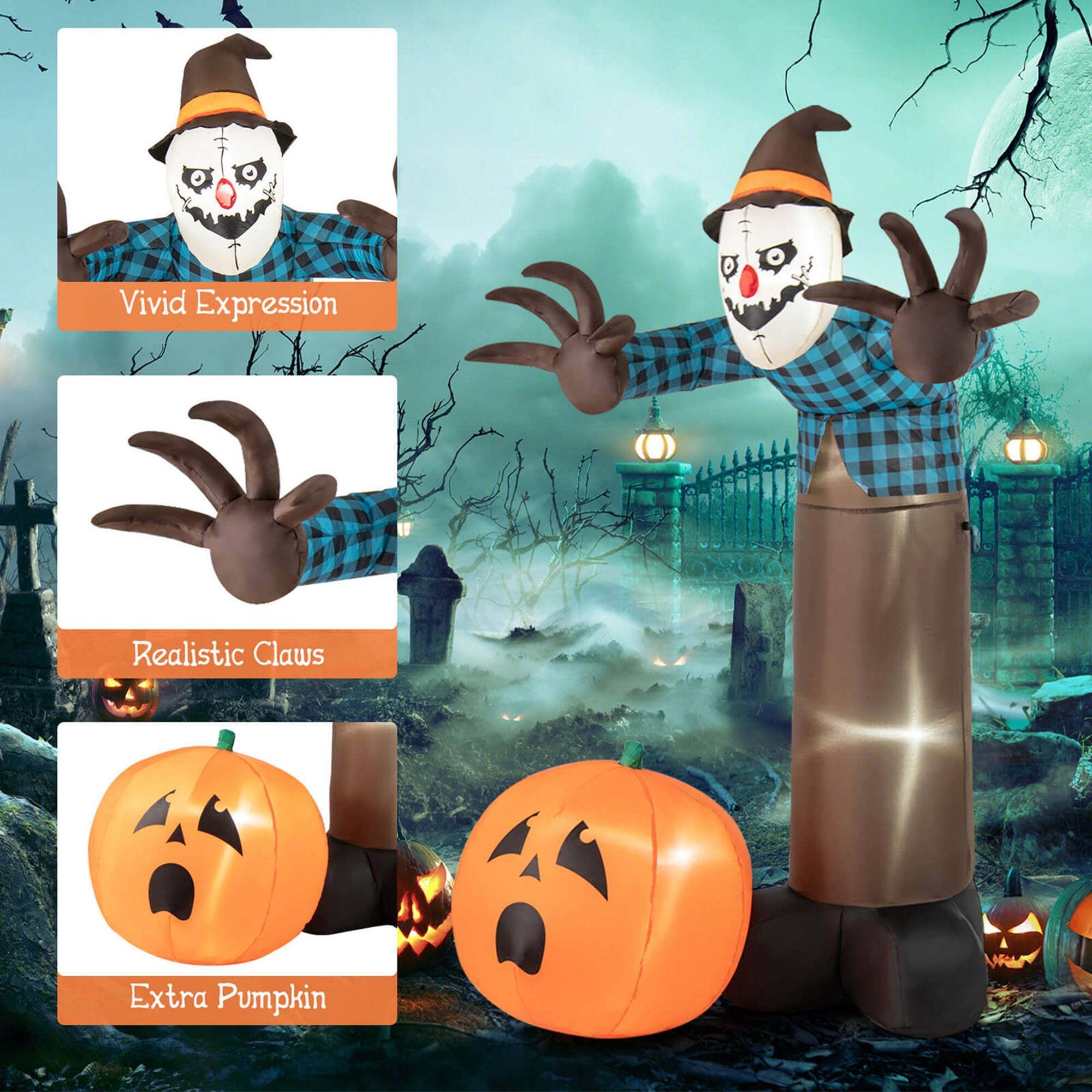 Vivid Expression, Realistic Claws, Extra Pumpkin