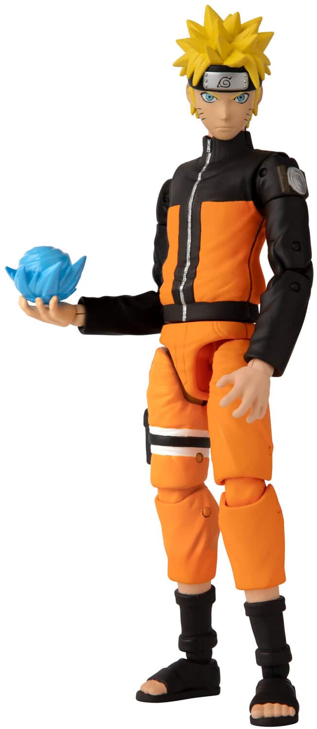 Bandai - Naruto - Anime Heroes - Uzumaki Naruto Action Figure - COLLECTABLES - Multicolor