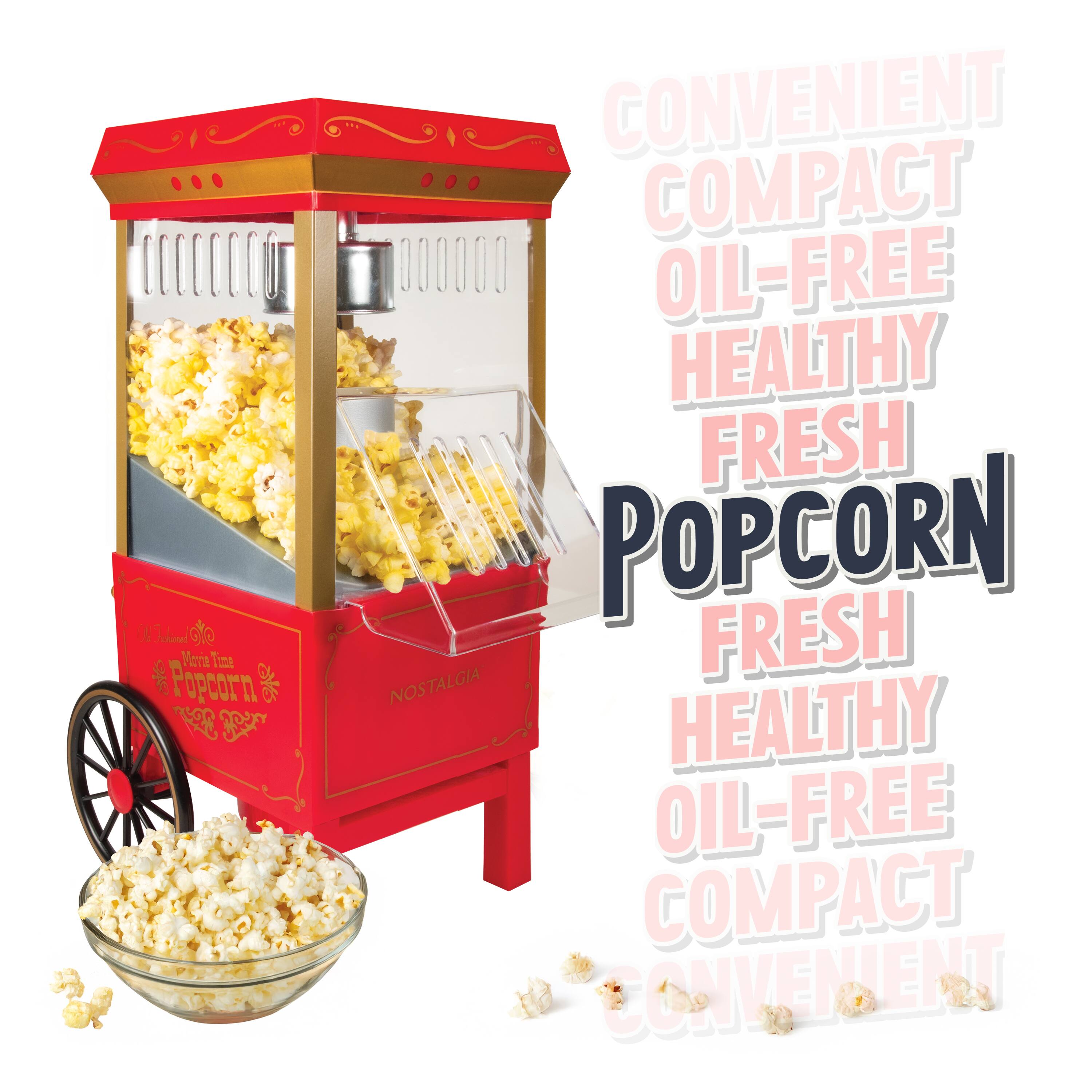 A Motor Time Popcorn 1  
CONVENIENT COMPACT OIL-FREE HEALTHY FRESH POPCORN  
FRESH HEALTHY OIL-FREE COMPACT CONVENIENT