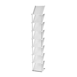Kitcheniva - 8 Tier Free Standing Vertical Shoe Rack Organizer Home Decor - Gray