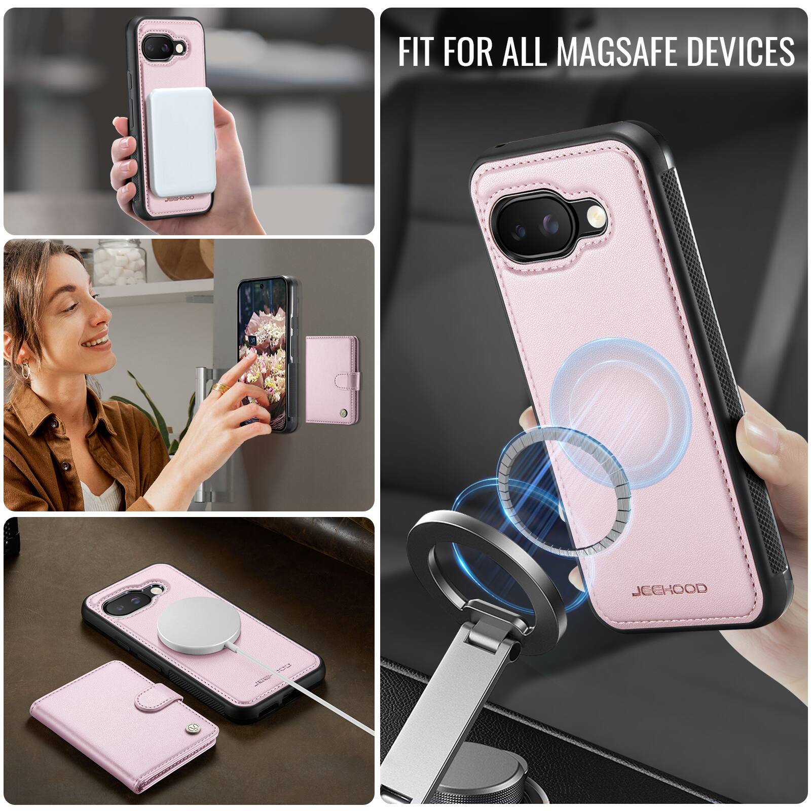FIT FOR ALL MAGSAFE DEVICES  
JEEHOOD