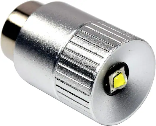 Front. HQRP - HQRP 3W LED Upgrade Bulb 300lm for Maglite ST3D016/S3D015/ST3D036/S3D096 3-D Cell Flashlights.