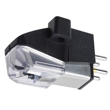 Front. Audio-Technica - Audio-Technica AT-XP7 MM DJ Cartridge - Black.
