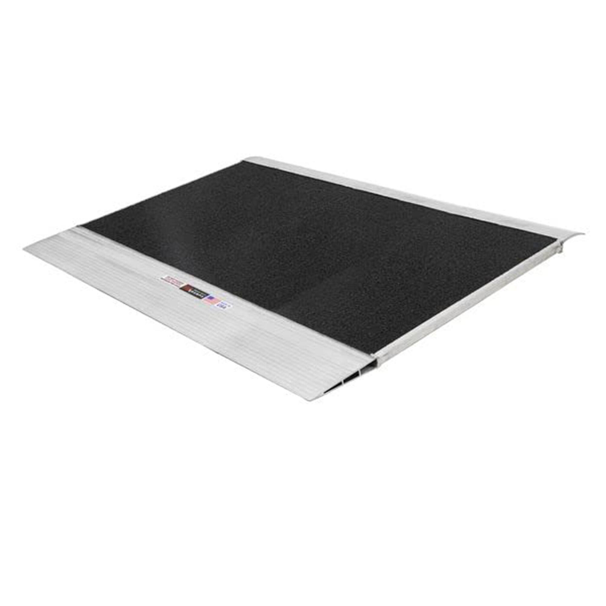 Front. HD Ramps - HD Ramps 60" x 63" Aluminum Container Ramp for 5.75" to 8" Lip 12000 Lb Capacity.