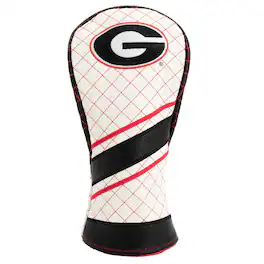 Team Golf - Georgia Bulldogs Striped Quilted Fairway Headcover - Multicolor