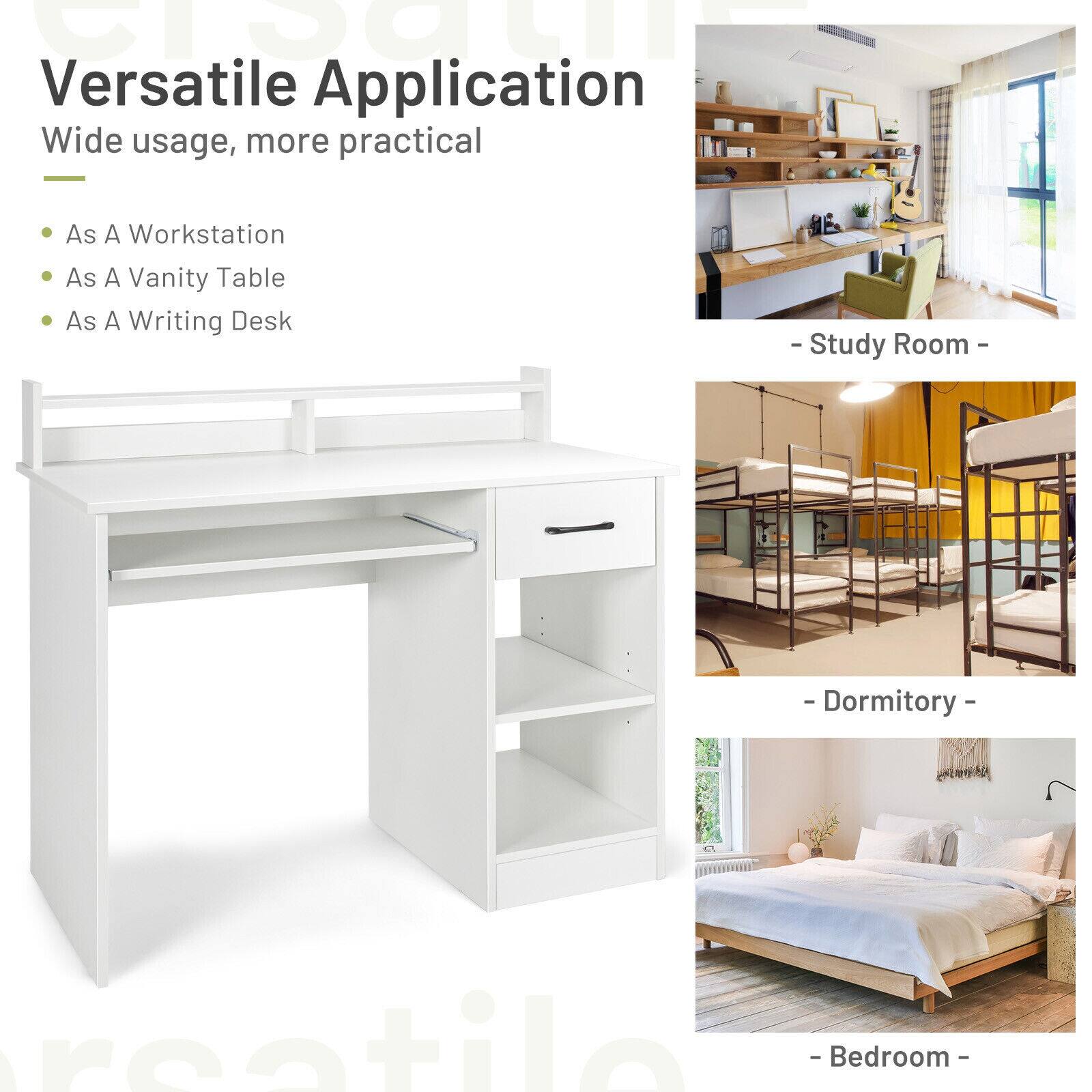 Versatile Application
Wide usage, more practical

- As A Workstation
- As A Vanity Table
- As A Writing Desk

- Study Room -
- Dormitory -
- Bedroom -