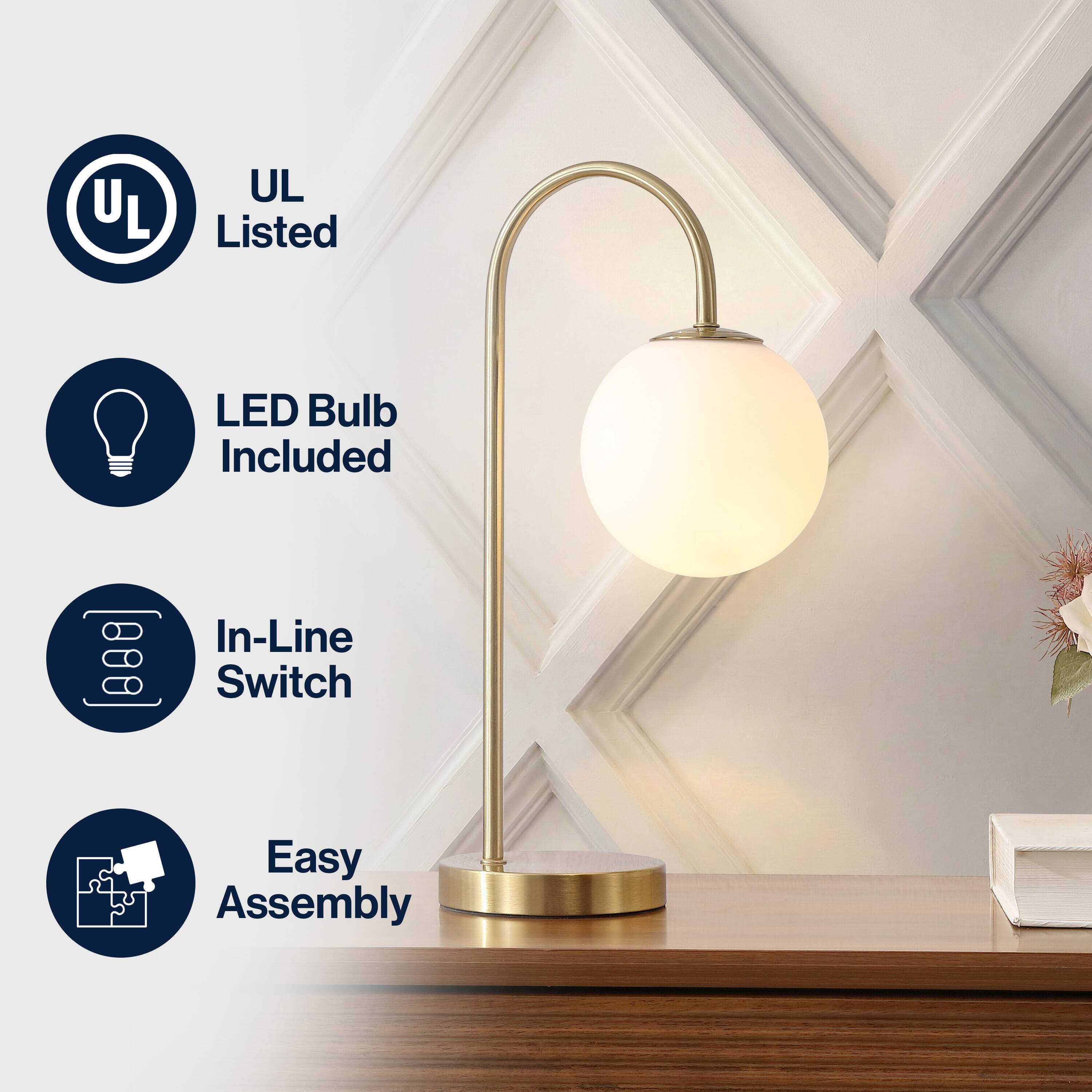 UL Listed LED Bulb Included In-Line Switch Easy Assembly