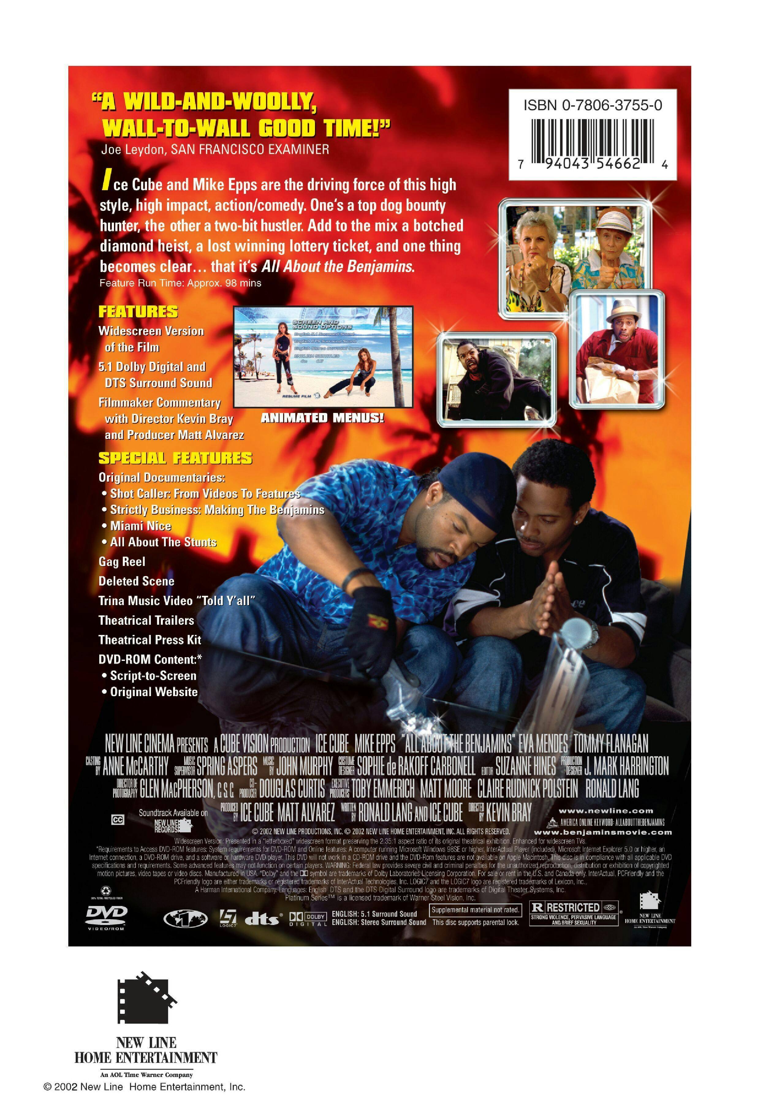Angle. All About the Benjamins   - DVD.