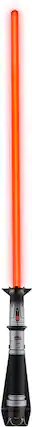 Front. Star Wars - The Black Series Force FX Elite Baylan Skoll Lightsaber.