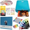 TOO KODAK ZINK Photo Paper O live CINTI fulla COLOR CO-F PHOOP 20 SHEETS Sum m 20mc smile z PRO TECHNOLOGY zink 8x8 8 x 8" Fabric Covered ZERO INK Scrapbook Album
