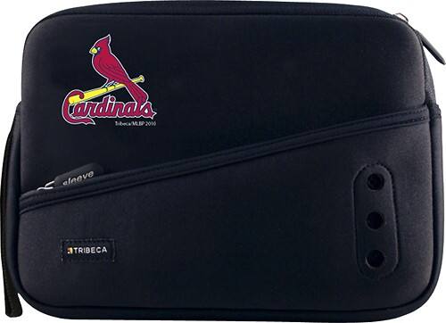Front Standard. Tribeca - St. Louis Cardinals Netbook Sleeve - Black.