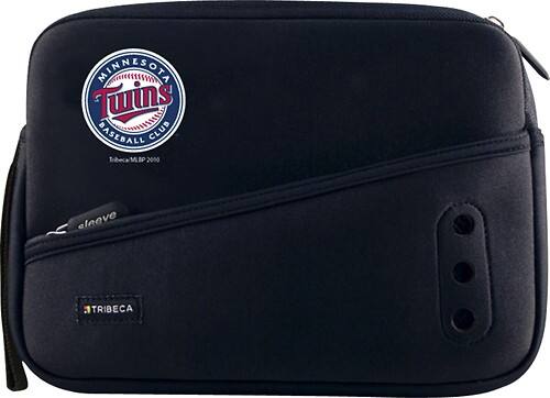Front Standard. Tribeca - Minnesota Twins Netbook Sleeve - Black.