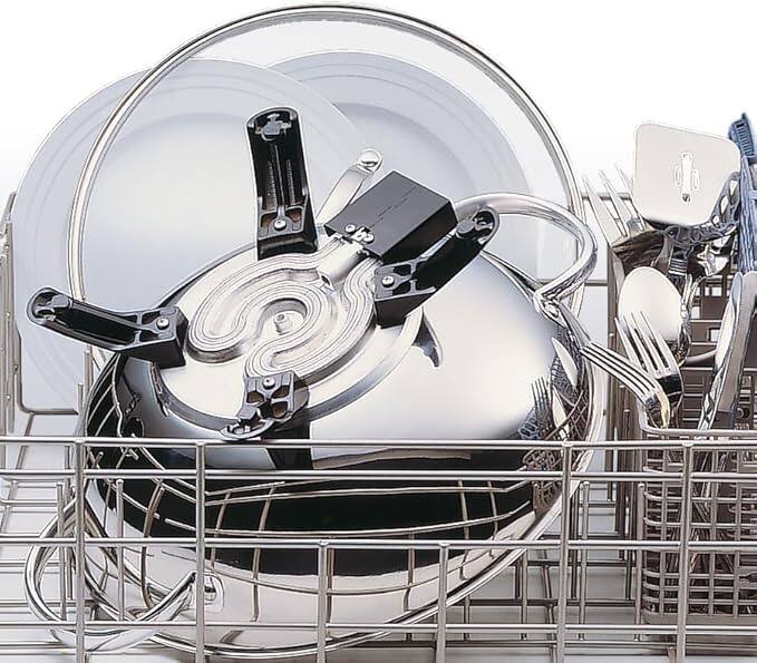 Alt View 2. Presto - Presto 05900 Stainless Steel Electric Wok 1500 Watt Side Loo - Silver.