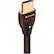 Alt View 11. AudioQuest - Chocolate 5' 4K Ultra HD HDMI Cable - Black/Brown.