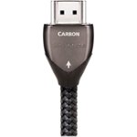 Front Zoom. AudioQuest - Carbon 2' 4K Ultra HD HDMI Cable - Charcoal/Black.