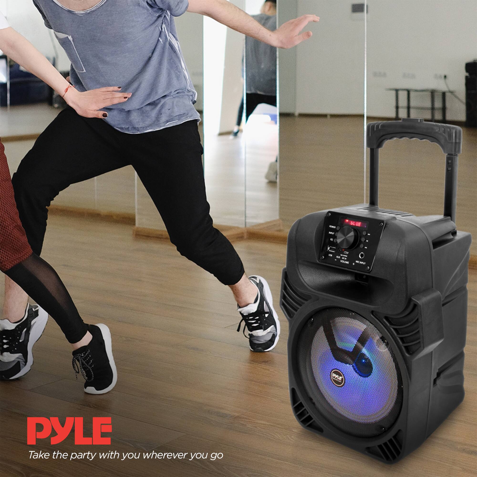 PYLE  
Take the party with you wherever you go