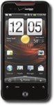 Front Standard. HTC - DROID Incredible Mobile Phone - Black (Verizon Wireless).