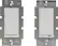 Front Standard. GE - 3-Way Wireless Lighting Dimmer Control Kit for Z-Wave Certified Light Fixtures - White.