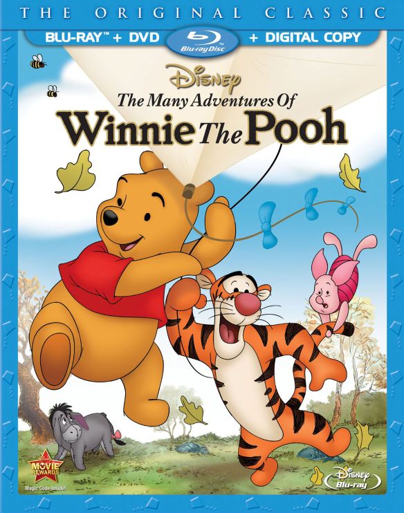  The Many Adventures of Winnie the Pooh [Blu-ray/DVD] [Includes Digital Copy] [1977]
