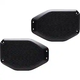 MB Quart - Tuned Universal 6" x 9" Speaker Mounting Kit for Jeep 2018-2023 Wrangler JL and 2020-2023 Gladiator JT Vehicles - Black
