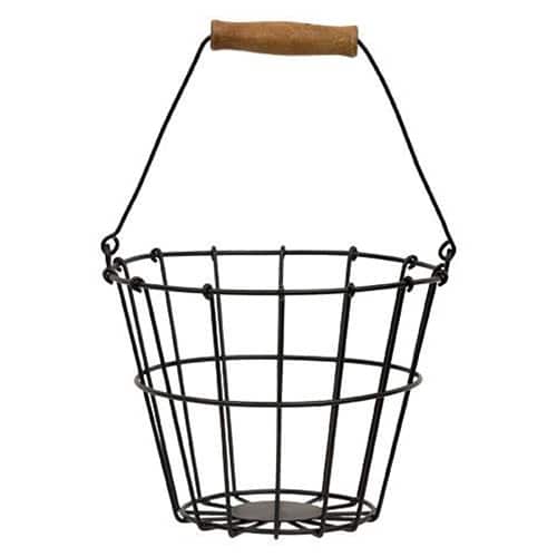 BreeBe - * Wire Egg Basket - Black