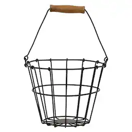 BreeBe - * Wire Egg Basket - Black