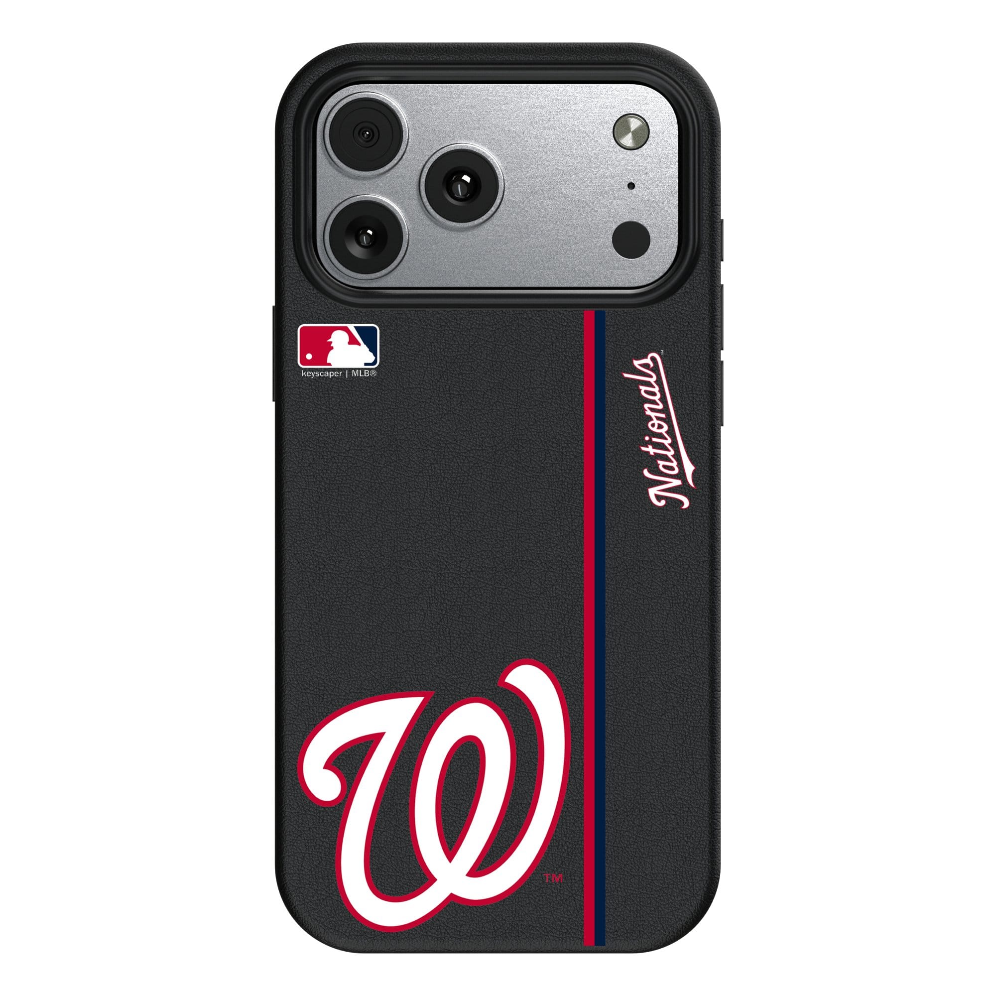 Keyscaper - MLB - Washington Nationals iPhone Magnetic Bump Case - 17 Pro - Black price history on PriceWatchPro