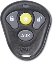 Valet - Replacement Remote for Most Vehicles - Black - Front_Zoom