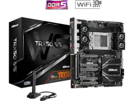 ASRock - TRX50 WS Extended ATX Motherboard for AMD Ryzen Threadripper PRO 9000/7000 WX & 9000/7000 Series