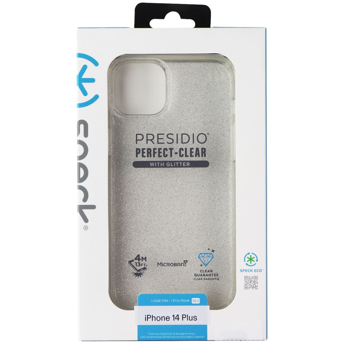 Speck - Presidio Perfect- Case for Apple iPhone 14 Plus - Glitter - Clear price history on PriceWatchPro