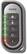 Front. Viper - Responder LE Remote for Select Vehicle Security Systems - Black/Silver.