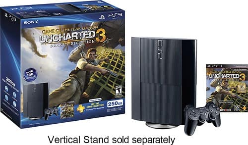 Best Buy: Sony PlayStation 3 (250GB) Uncharted 3 Bundle 99264