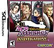 Front Detail. Ace Attorney Investigations: Miles Edgeworth - Nintendo DS.