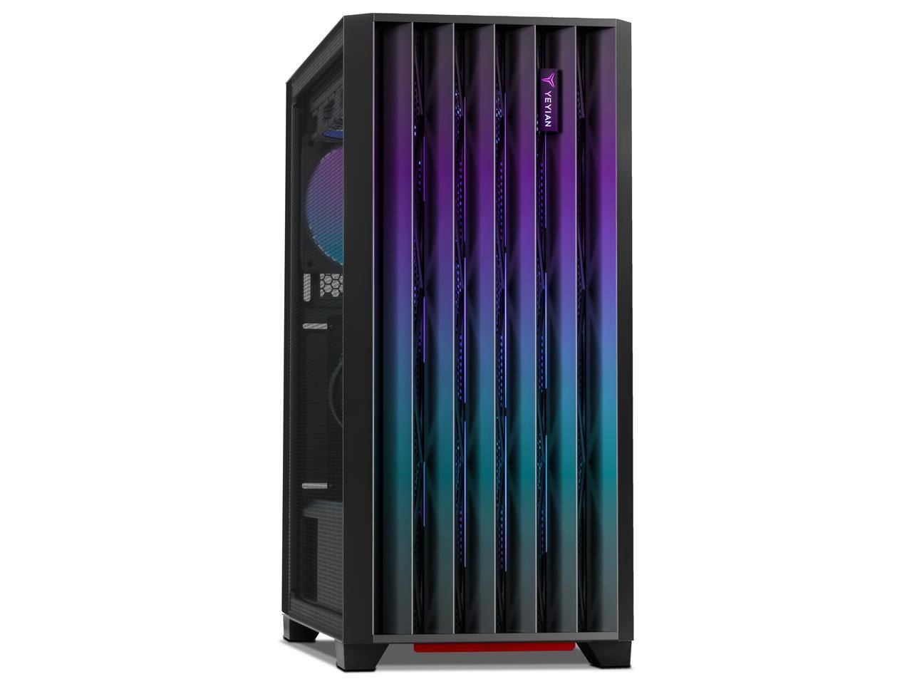Alt View 2. YEYIAN - Yeyian Phoenix Gaming PC Intel Ultra 9 285K RTX 5080 32GB DDR5 2TB SSD Win 11 - Black.