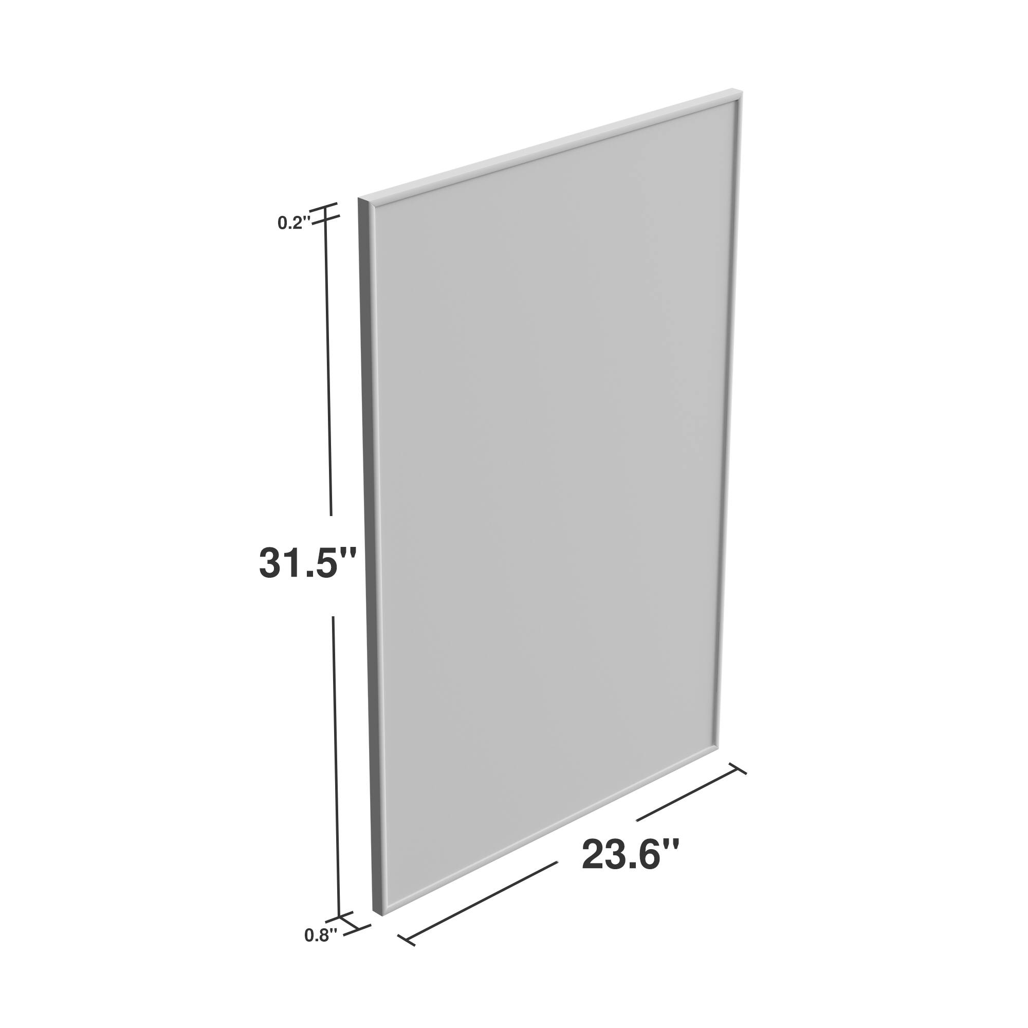 0.2" F  
0.2"  
31.5"  
23.6"  
0.8"