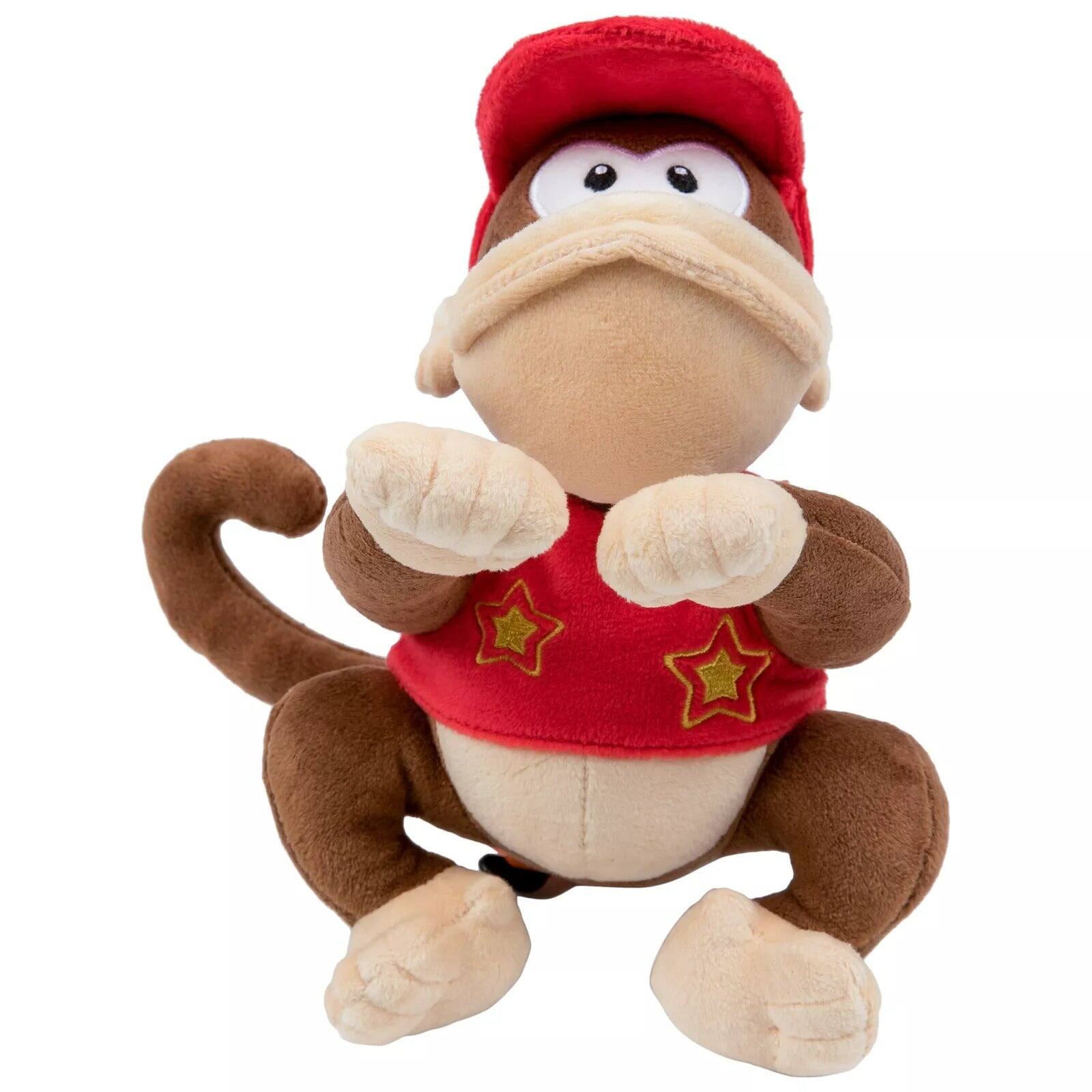 Alt View 4. Little Buddy - Little Buddy Super Mario Bros. Diddy Kong 7" Plush  - COLLECTABLES - Multicolor.