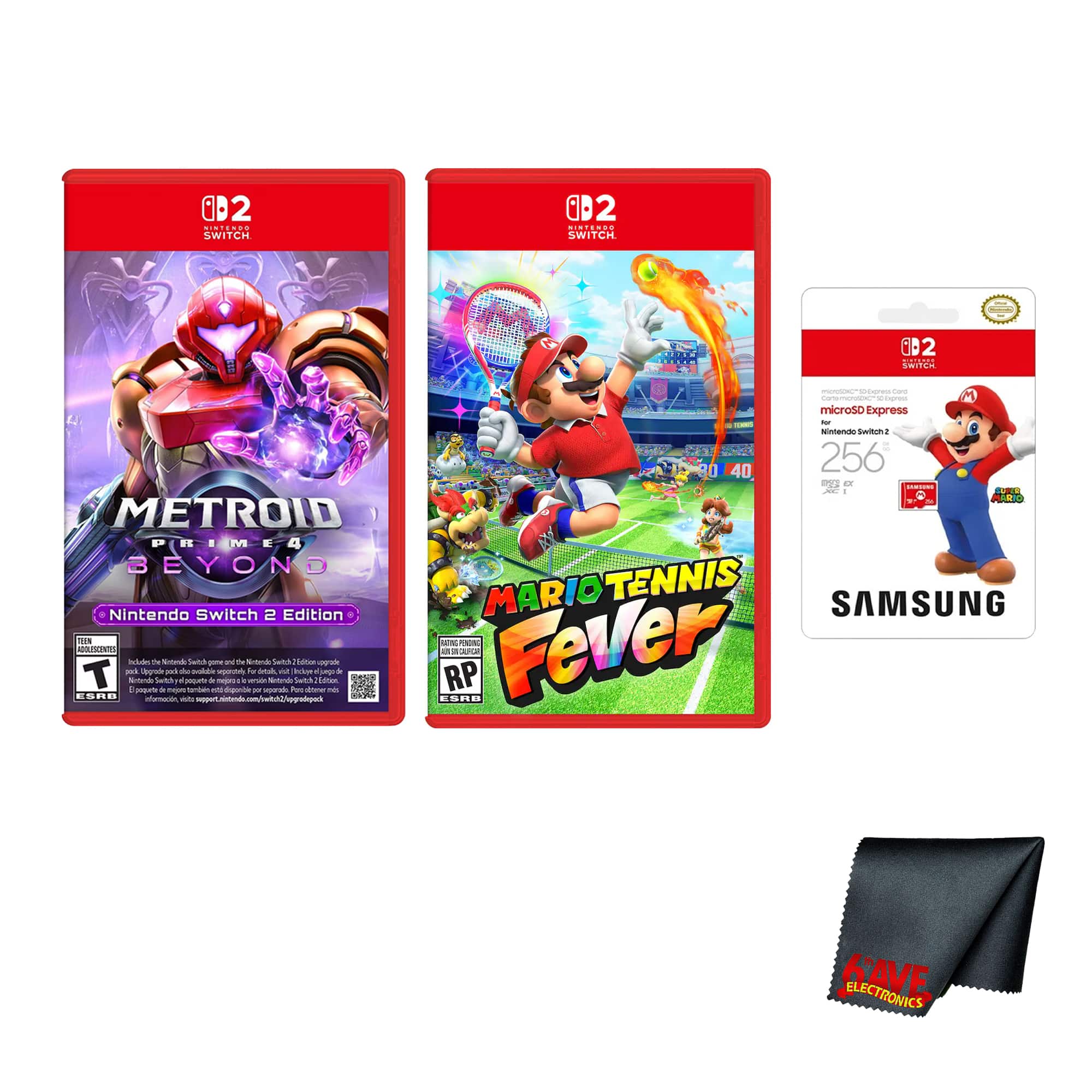 02 | SWITCH AD2 obioNd. SWITCH - 002 misNdd Fadida - - I  I microsD Express - NItENN atton  d 40 256 de .  - FO  METROID PRIMP BEYOND MARIO TENNIS Nintendo Switch 2 Edition + SAMSUNG 2E  mER Fever nH - ARE  de  Sant -  de Nd Jets Lao og T a Sgrocdh  onda M -u An ~ Bko dam i E td Sna a mer  - ara & DA m - en - - S A Suts dne C - RP ESRN - -  - - - + .. - - KAVE ELECTRONICS