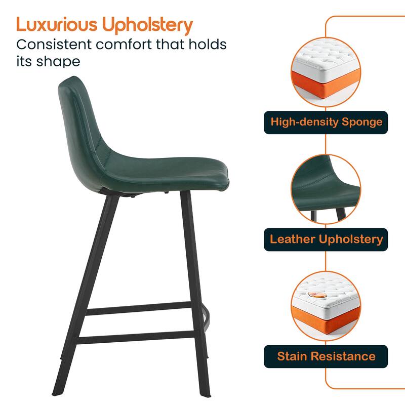 Luxurious Upholstery  
Consistent comfort that holds its shape

- High-density Sponge
- Leather Upholstery
- Stain Resistance
