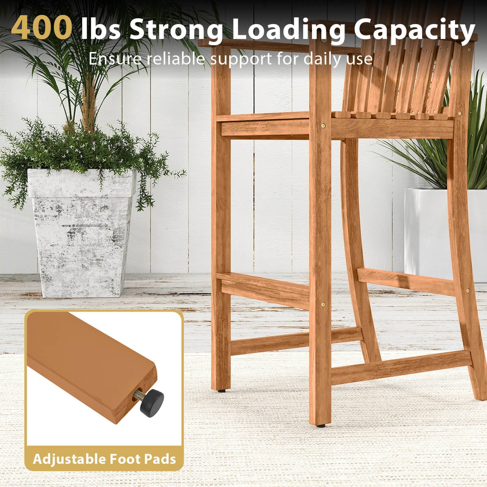 400 lbs Strong Loading Capacity  
Ensure reliable support for daily use  

Adjustable Foot Pads