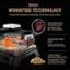 NINJA WOODFIRE TECHNOLOGY: Powered by electricity, flavored by real burning wood pellets. INTEGRATED SMOKE BOX: Get smoking with just 1/2 cup of pellets. 1 CONVECTION FAN: Evenly circulates heat and smoke around food. USES REAL WOOD PELLETS: Ninja Woodfire Pellets are 100% hardwood and used for flavor, not fuel.