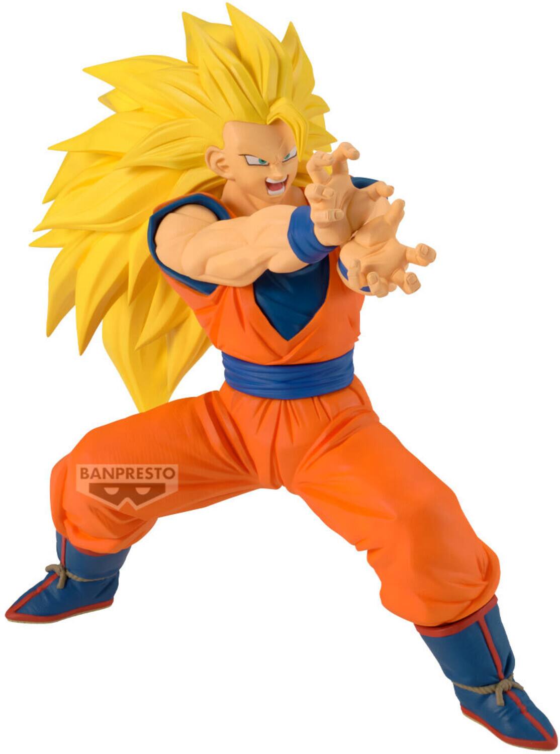 banpresto Dragon Ball Z Match Makers Super Saiyan 3 Son Goku Statue - COLLECTIBLES