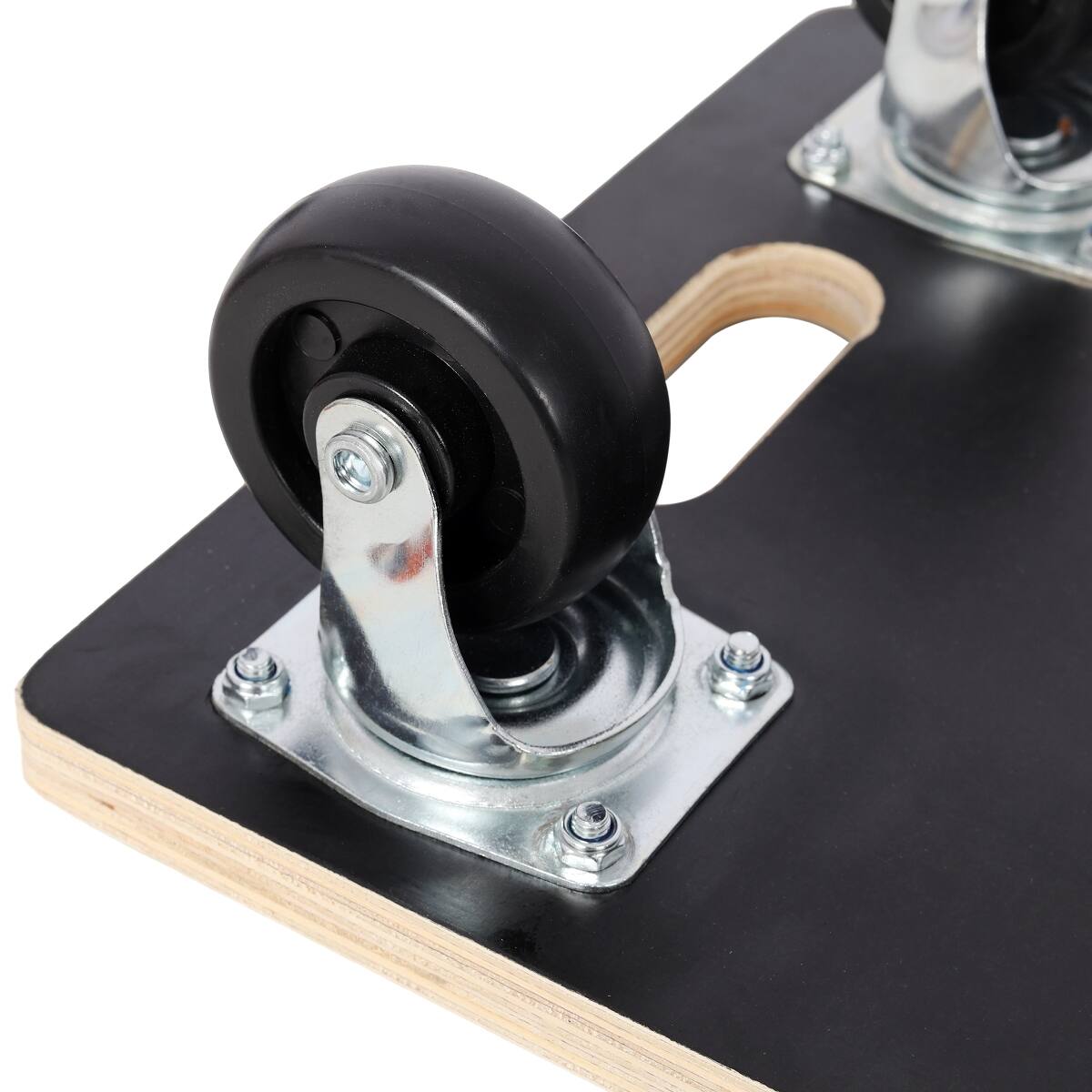 Alt View 3. Ropilly - Ropilly Heavy Duty Furniture Moving Dolly, Plywood Furniture Dolly 2 Pack with Swivel Casters for Appliances - Black.
