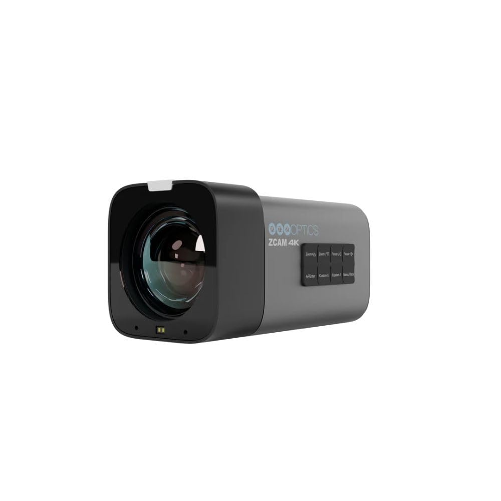 000 OPTICS  
ZCAM 4K  

Zoom In/Out  
Focus  
Power  

Auto Focus  
Capture  
Control  
Network