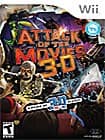Front Detail. Attack of the Movies 3D - Nintendo Wii.