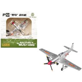 North American P-51D Mustang Aircraft People's Liberation Army Air Force 1/72 Diecast Model Airplane by Legion