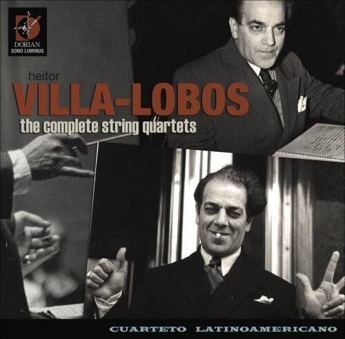Lobos / Cuarteto Latinoamerican - Heiter Villa-lobos: Complete String Quartets   - COMPACT DISCS [CD] price history on PriceWatchPro