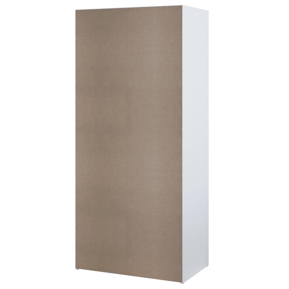 Alt View 1. Tvilum - Space Wardrobe with 2 Sliding Doors - White.